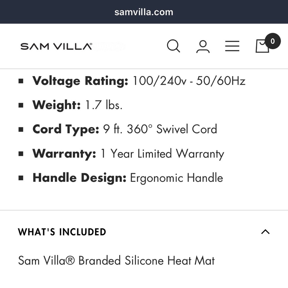Sam Villa Waver - Picture 7 of 8